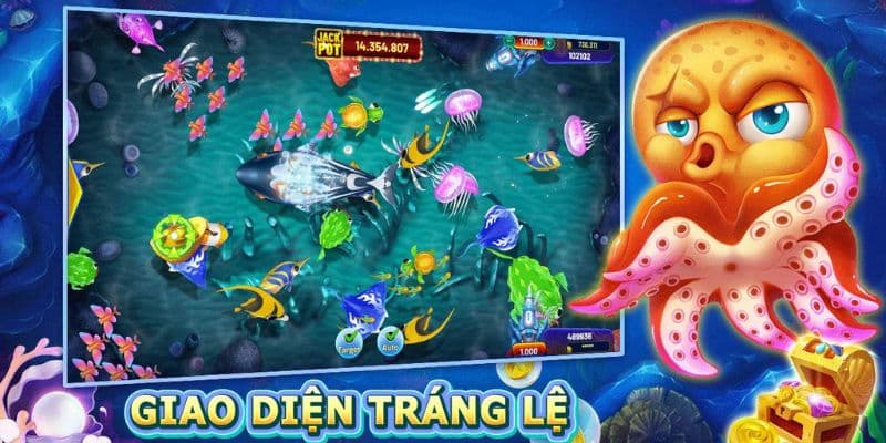 Thế giới đa sắc dưới đáy biển của bắn cá apk