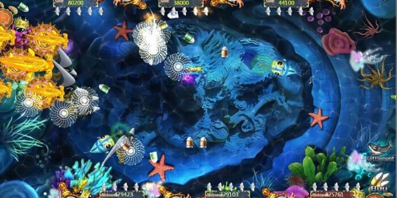 Thực hiện chiến lược bắn tăng đạn khi chơi máy bắn cá