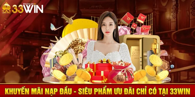 Một số khuyến mãi và ưu đãi khi chơi game bài tại 33win