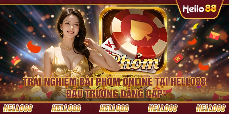Trải nghiệm bài phỏm online tại Hello88 – Đấu trường đẳng cấp