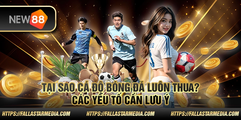 Tại sao cá độ bóng đá luôn thua? Các yếu tố cần lưu ý