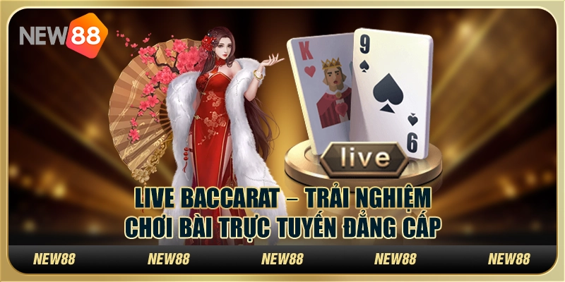 Live Baccarat tại New88 – Trải nghiệm chơi bài trực tuyến đẳng cấp