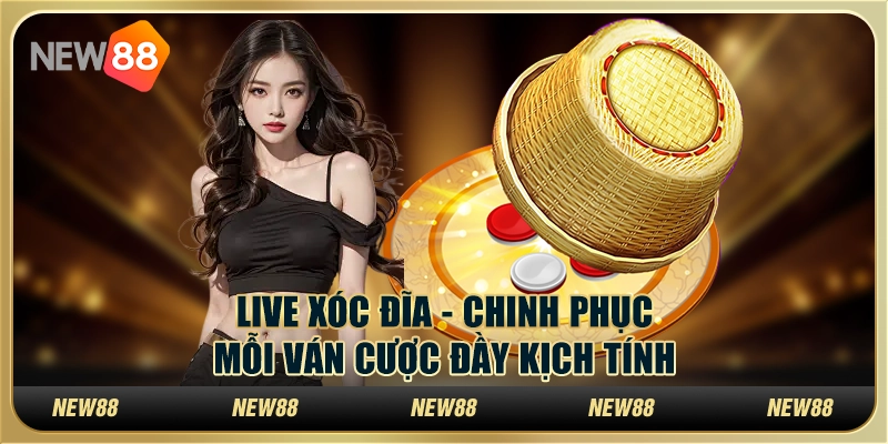 Live xóc đĩa - Chinh phục mỗi ván cược đầy kịch tính tại New88