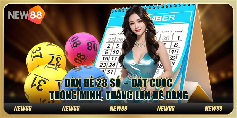 Dàn đề 28 số – Đặt cược thông minh, thắng lớn dễ dàng tại New88