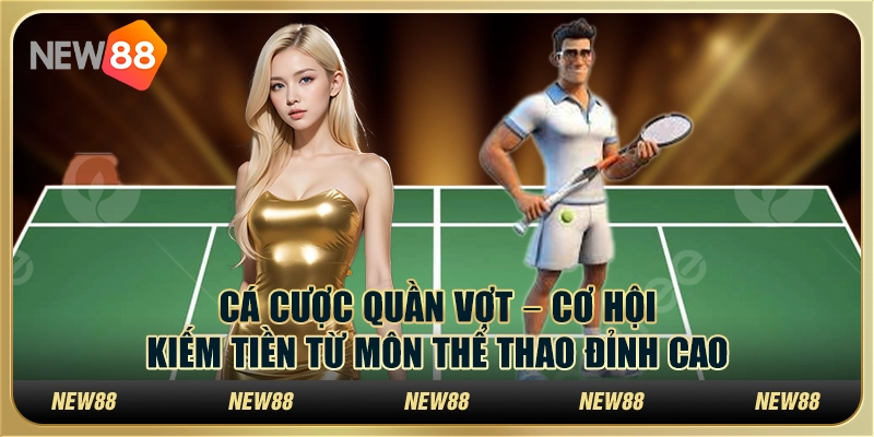 Cá cược quần vợt tại New88 – Cơ hội kiếm tiền từ môn thể thao đỉnh cao