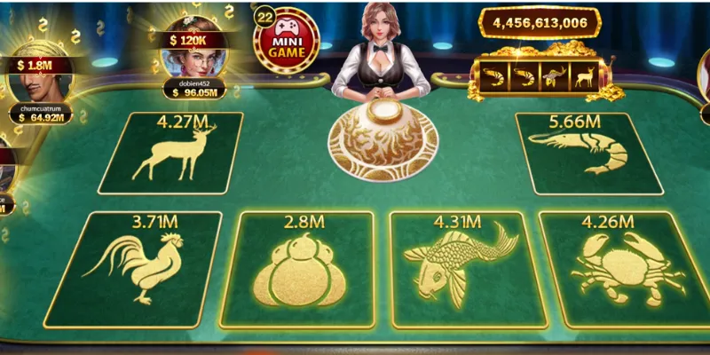 Vài nét về trò chơi bầu cua online