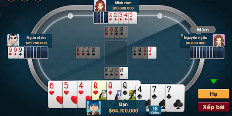 Nắm vững quy tắc cơ bản trong trò chơi Phỏm Tá Lả