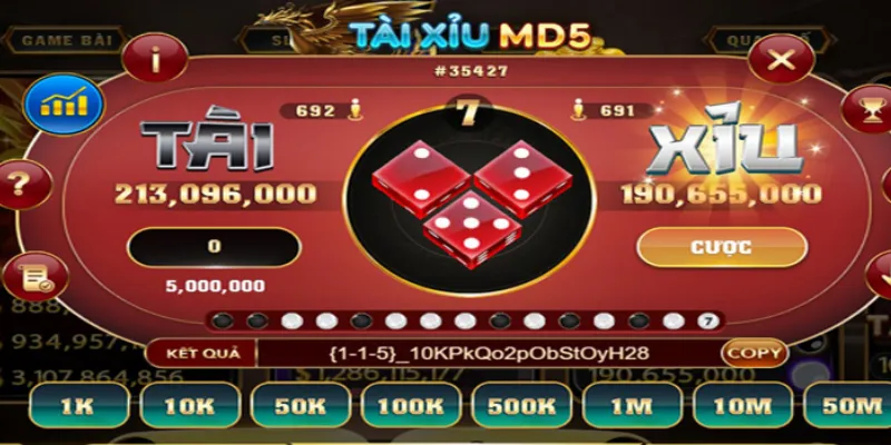 Một số lưu ý quan trọng khi tham gia Tài Xỉu MD5