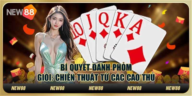 Bí quyết đánh Phỏm giỏi: Chiến thuật từ các cao thủ