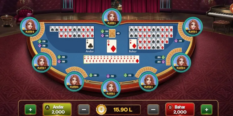 Chiến thuật chơi Andar Bahar giúp tăng tỷ lệ thắng tại New88