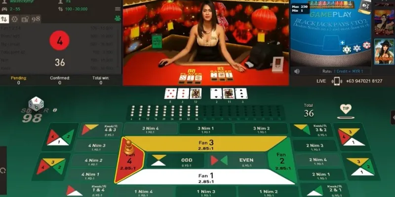 Một số thông tin về cách chơi Fantan