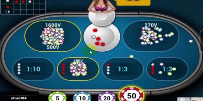 Đánh giá xác suất và thống kê trong trò chơi xóc đĩa