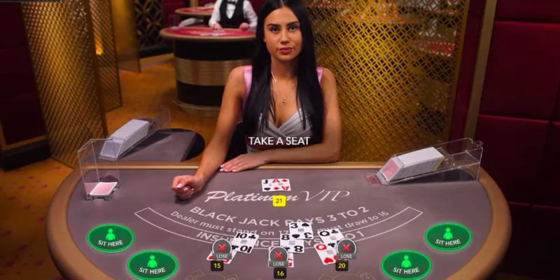 Một số kiểu đặt cược và mức trả thưởng trong Live Blackjack