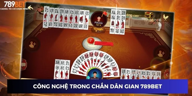 Ứng dụng công nghệ trong trò chơi 789BET