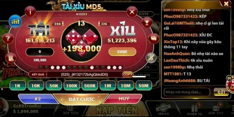 Chia sẻ kinh nghiệm chơi Tài Xỉu MD5 