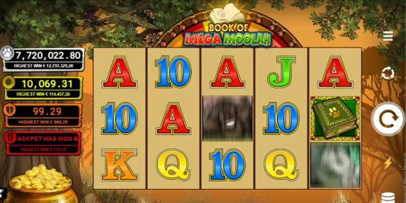 Hệ thống jackpot lũy tiến trong Mega Moolah