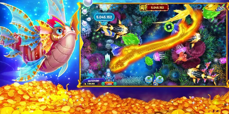 Các loại vũ khí và vật phẩm hỗ trợ trong Bắn Cá Đại Gia