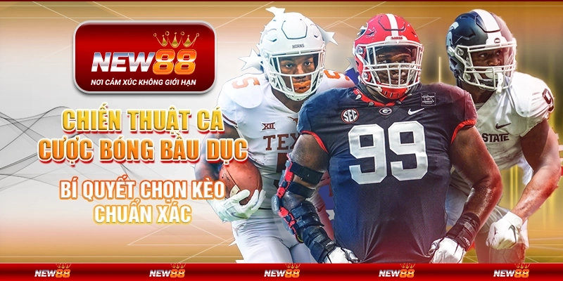 Chiến thuật cá cược bóng bầu dục – Bí quyết chọn kèo chuẩn xác