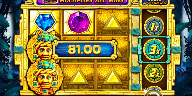 Cách tính điểm và trả thưởng trong Aztec Gems