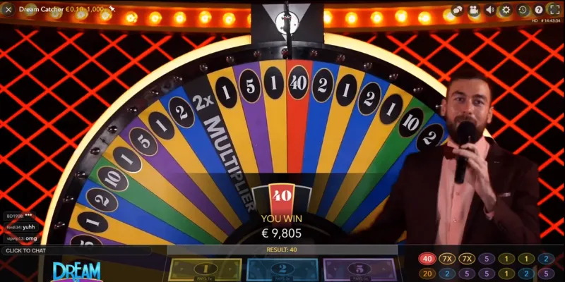 Nắm bắt luật chơi Dream Catcher cơ bản