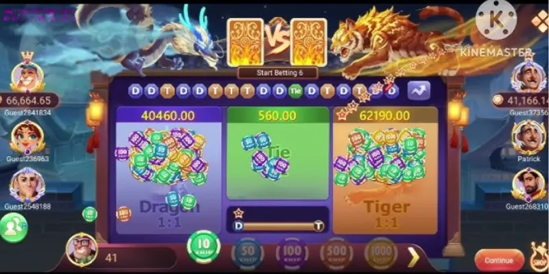 Luật chơi và cách đặt cược Dragon Tiger chi tiết