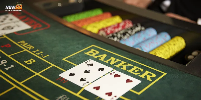 Các cửa đặt cược trong Mini Baccarat