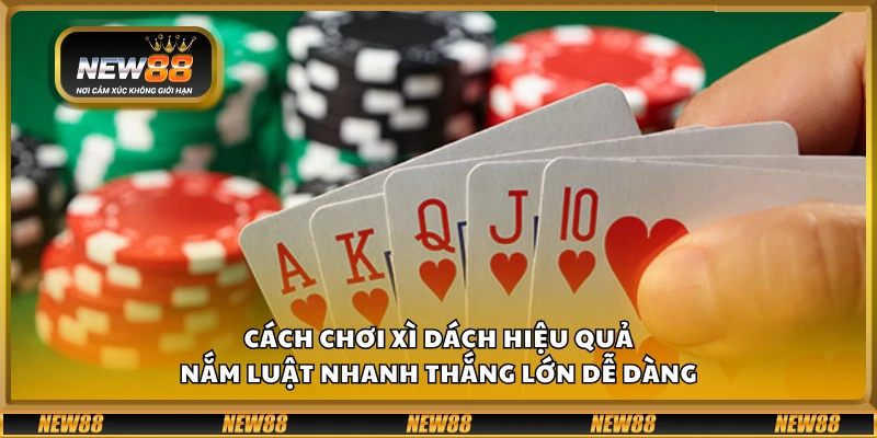 Cách chơi Xì Dách hiệu quả – Nắm luật nhanh thắng lớn dễ dàng