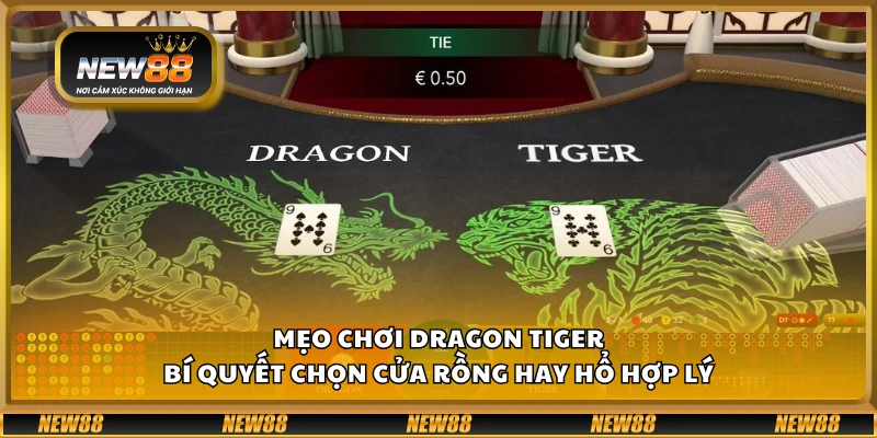 Mẹo chơi dragon tiger – Bí quyết chọn cửa rồng hay hổ hợp lý