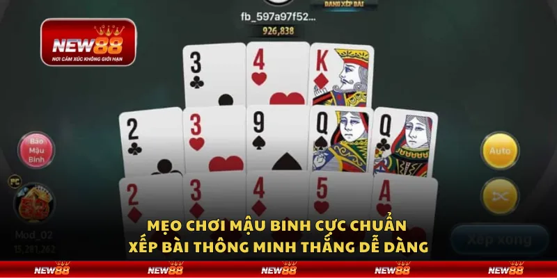 Mẹo chơi Mậu Binh cực chuẩn – Xếp bài thông minh thắng dễ dàng
