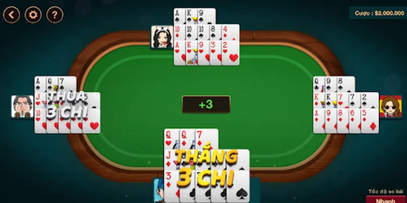 Hướng dẫn cách chơi Mậu Binh từng bước