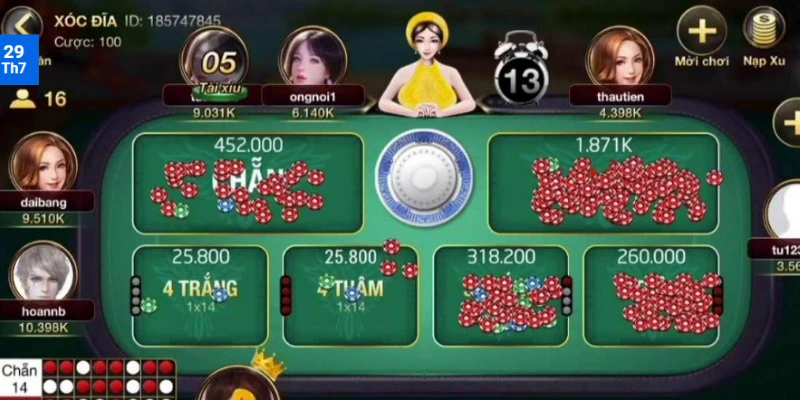 Một số mẹo đánh Xóc Đĩa qua cách bắt cầu