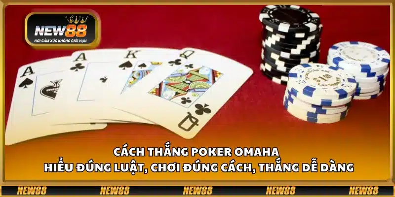 Cách thắng Poker Omaha – Hiểu đúng luật, chơi đúng cách, thắng dễ dàng